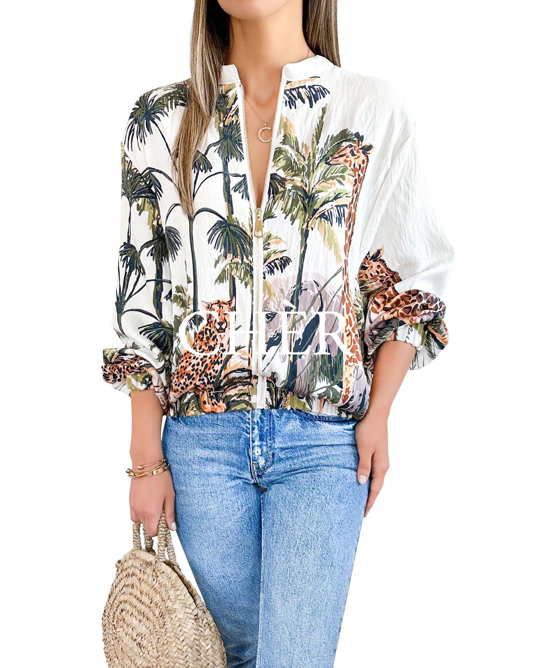 Bomber Kenia Blanco