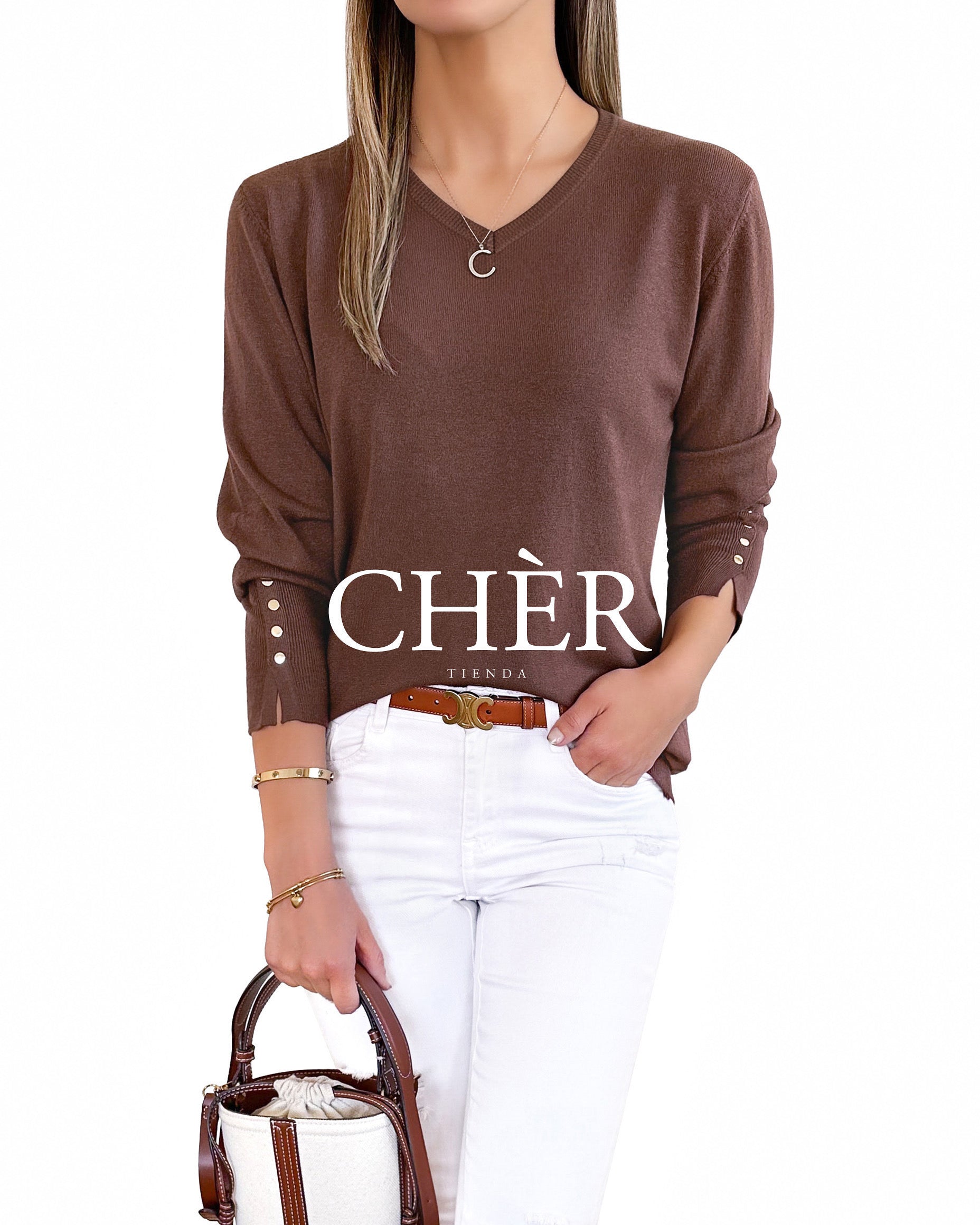 Sweater Anaïs Chocolate