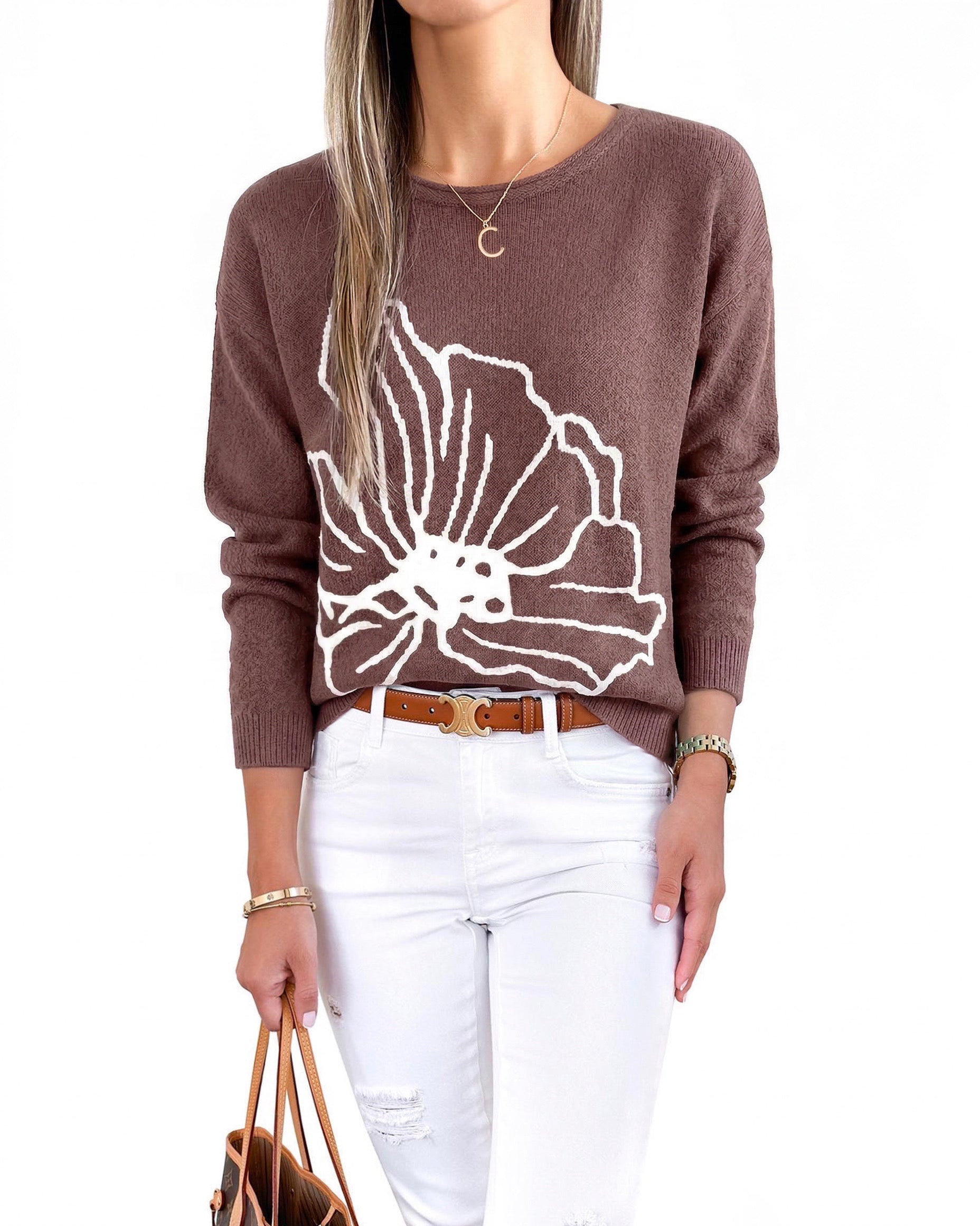 Sweater Maille Chocolate