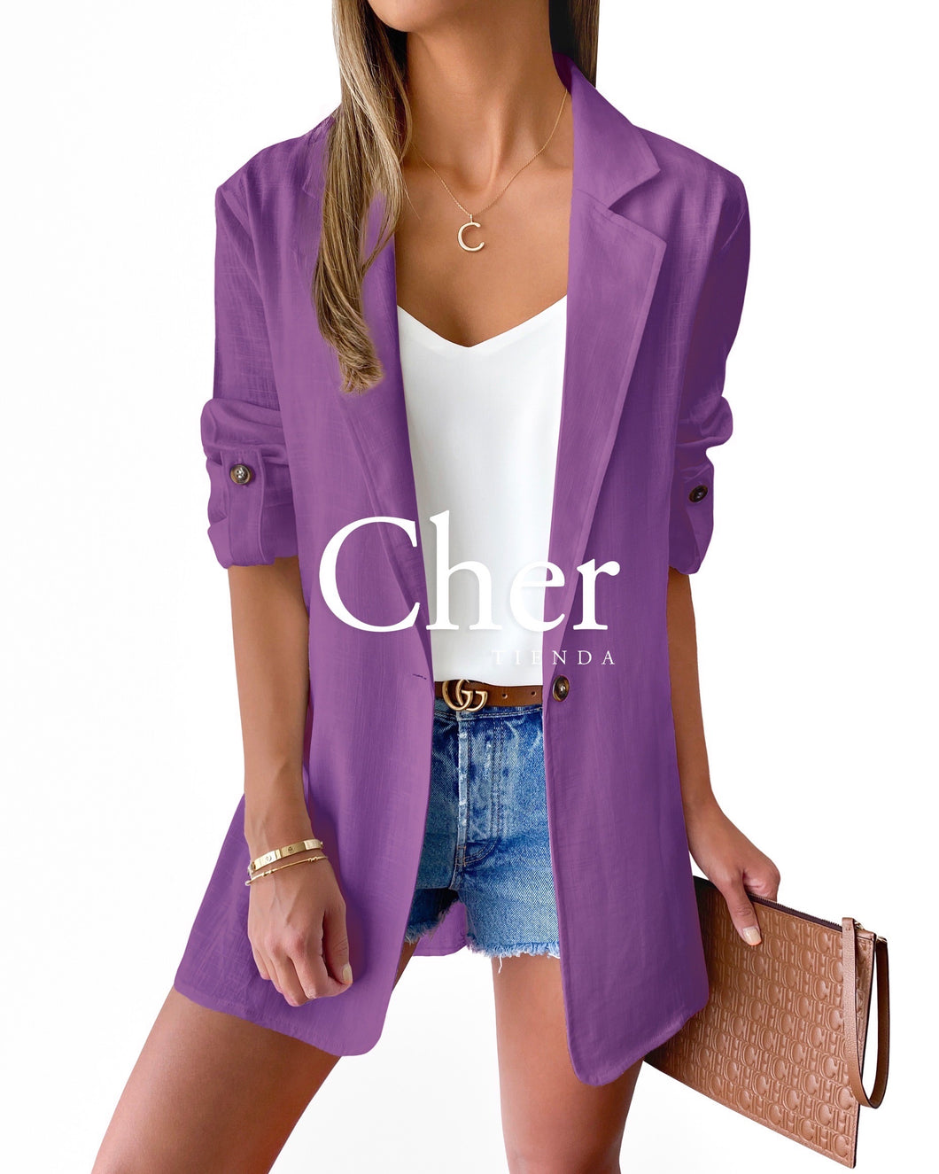 Blazer Saint Tropez Morado