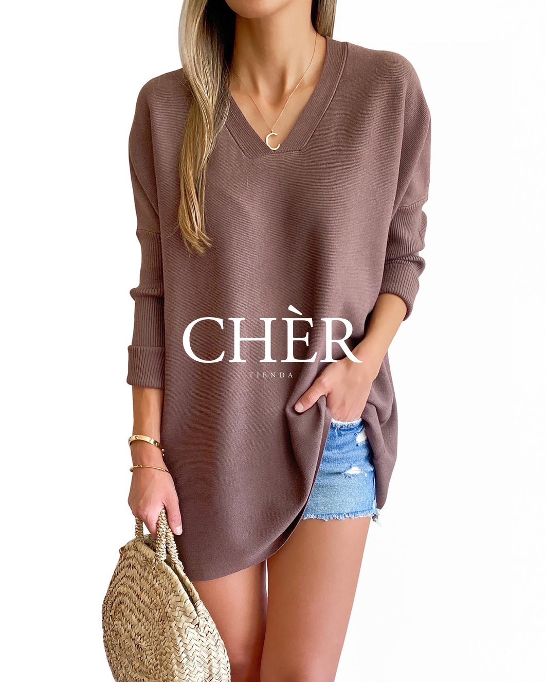 Sweater Clara Chocolate