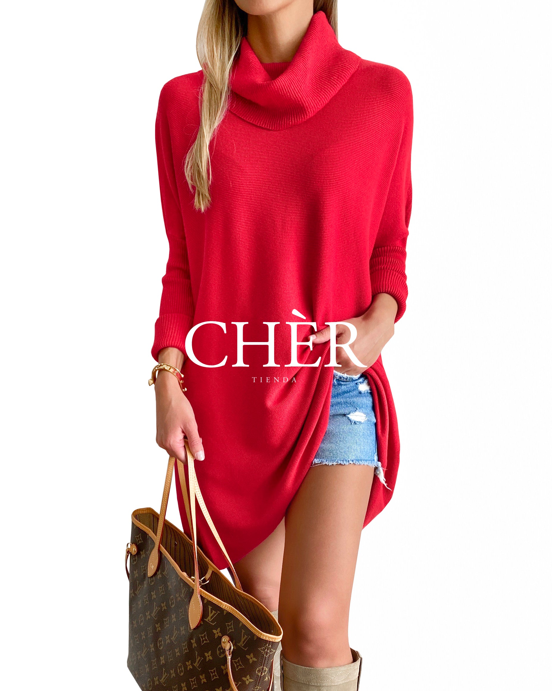 Sweater Clarisse Rojo