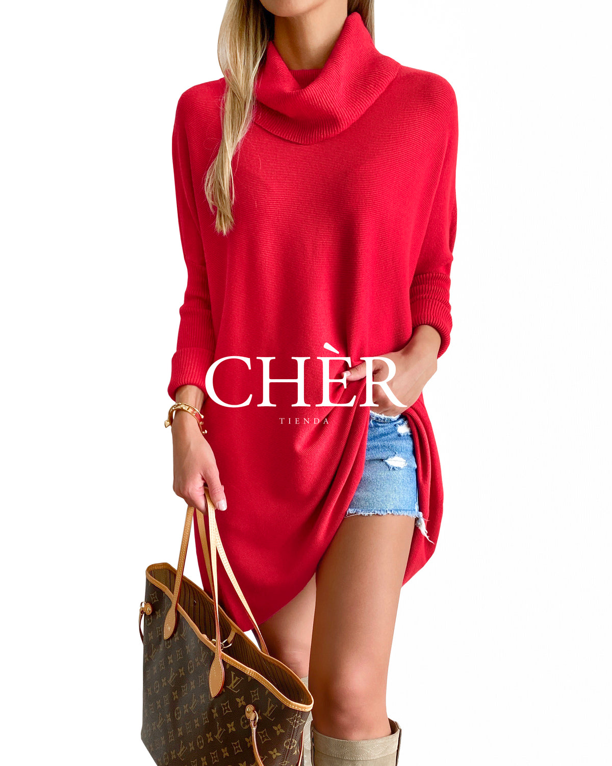 Sweater Clarisse Rojo