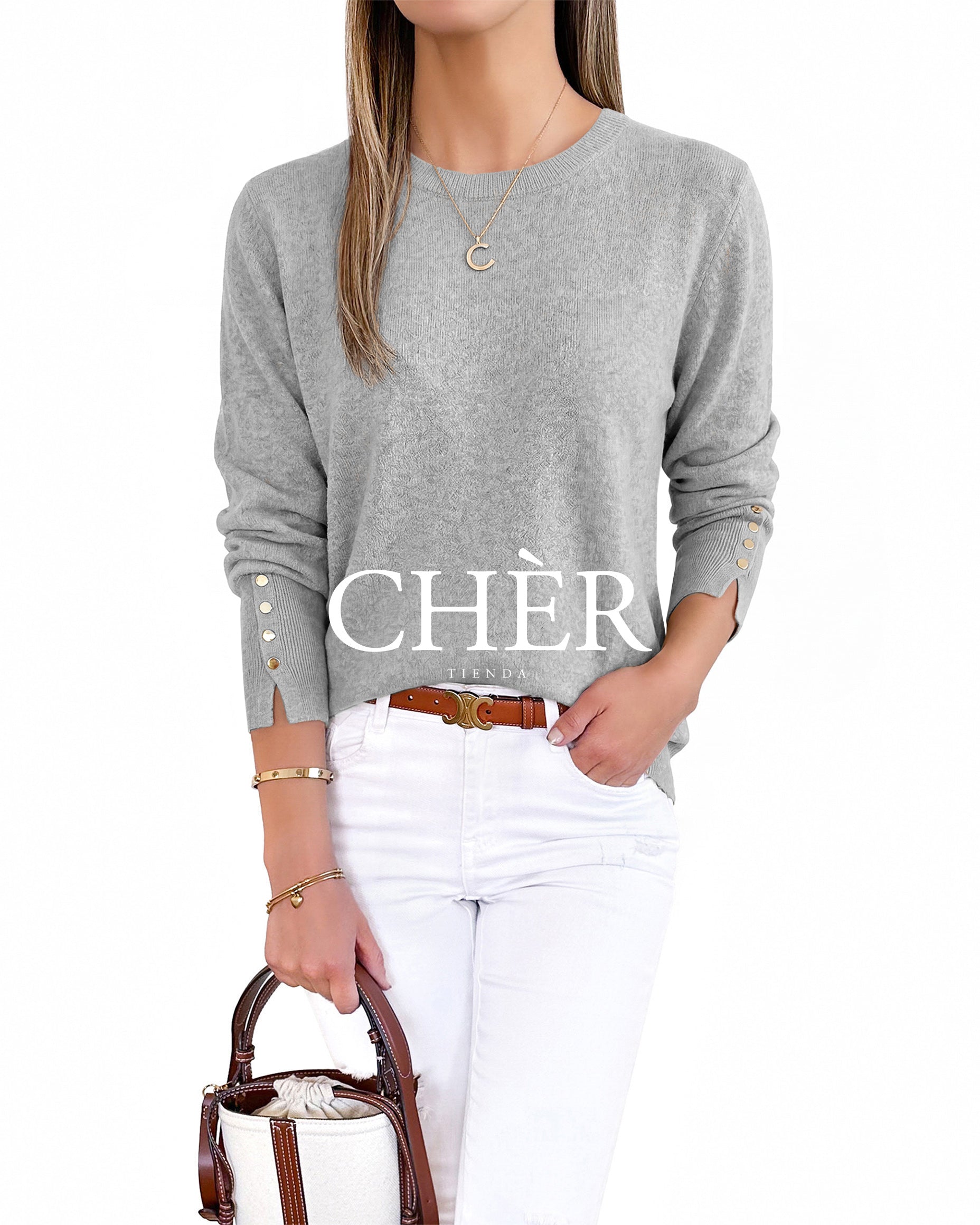 Sweater Anaïs Gris