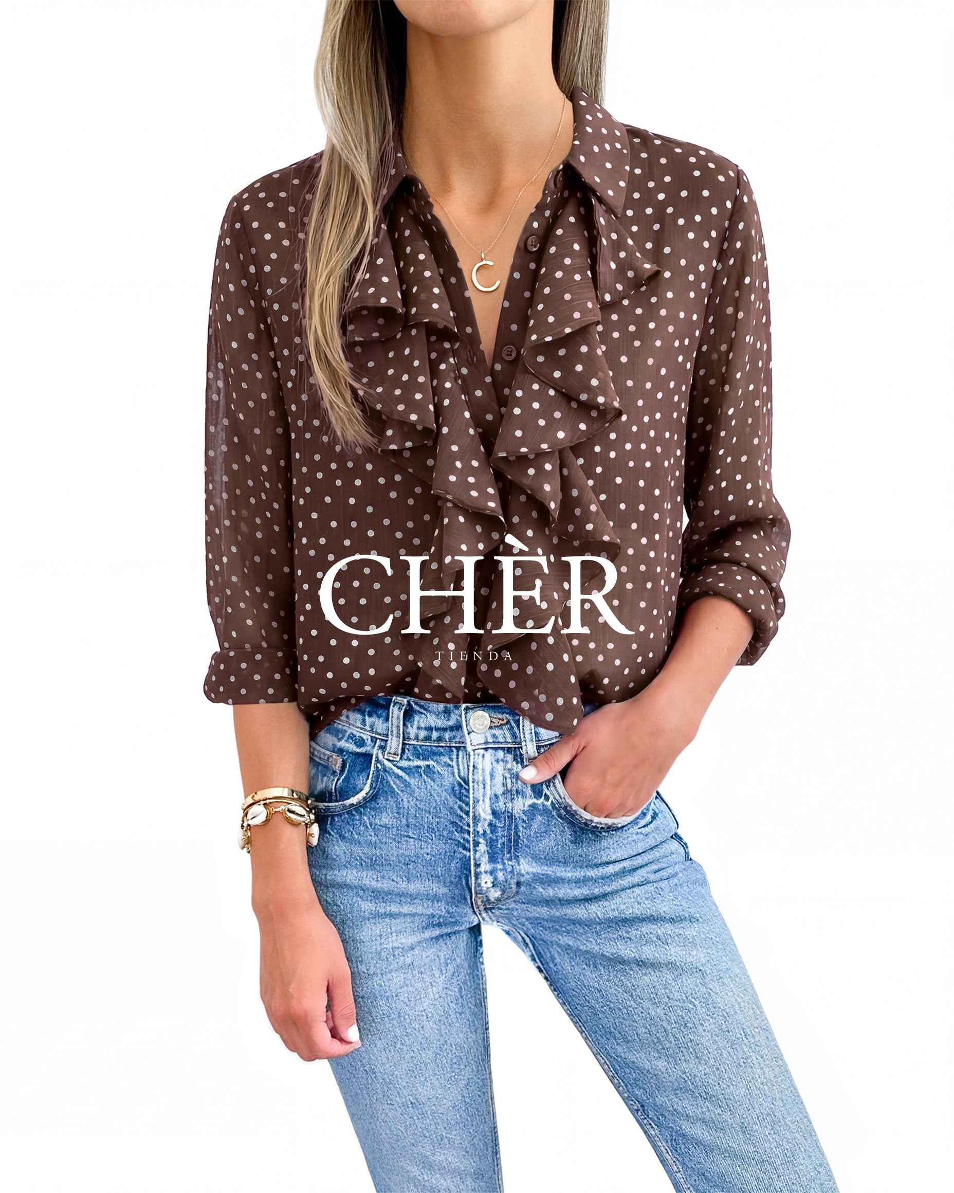Blusa Lalie Chocolate
