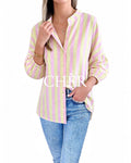 Blusa Ibiza Rosa / Vainilla