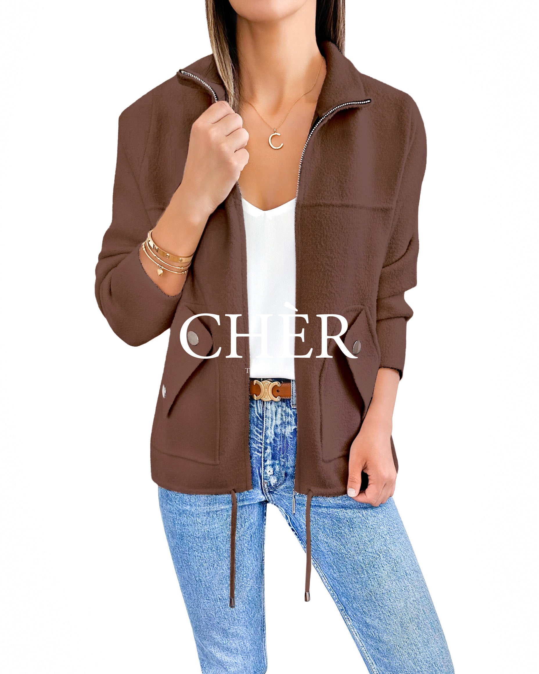 Chaqueta Campbell Chocolate