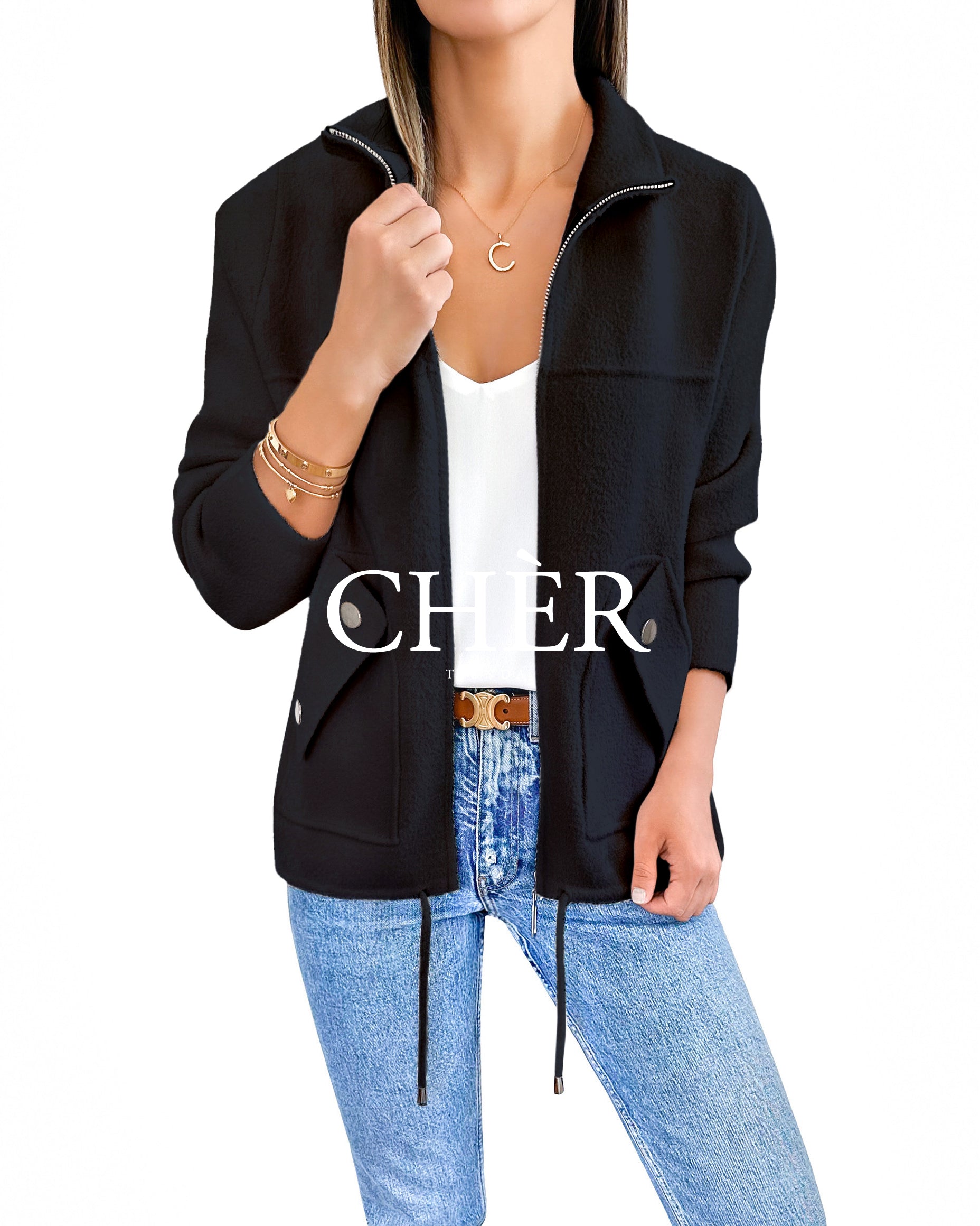 Chaqueta Campbell Negro