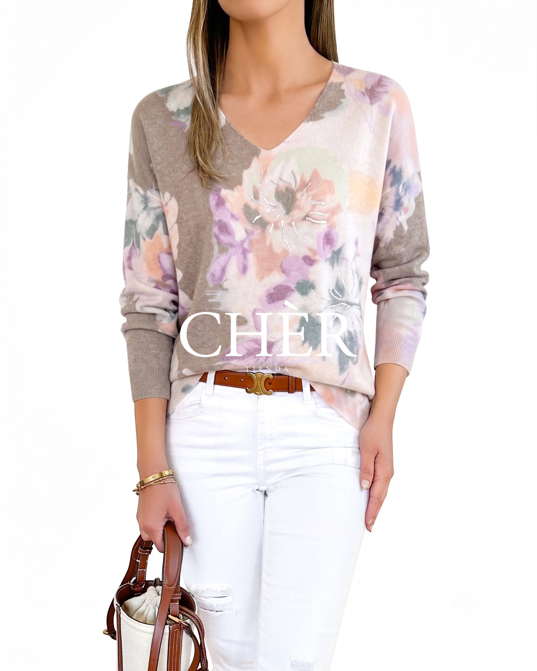 Sweater Luciana Taupe