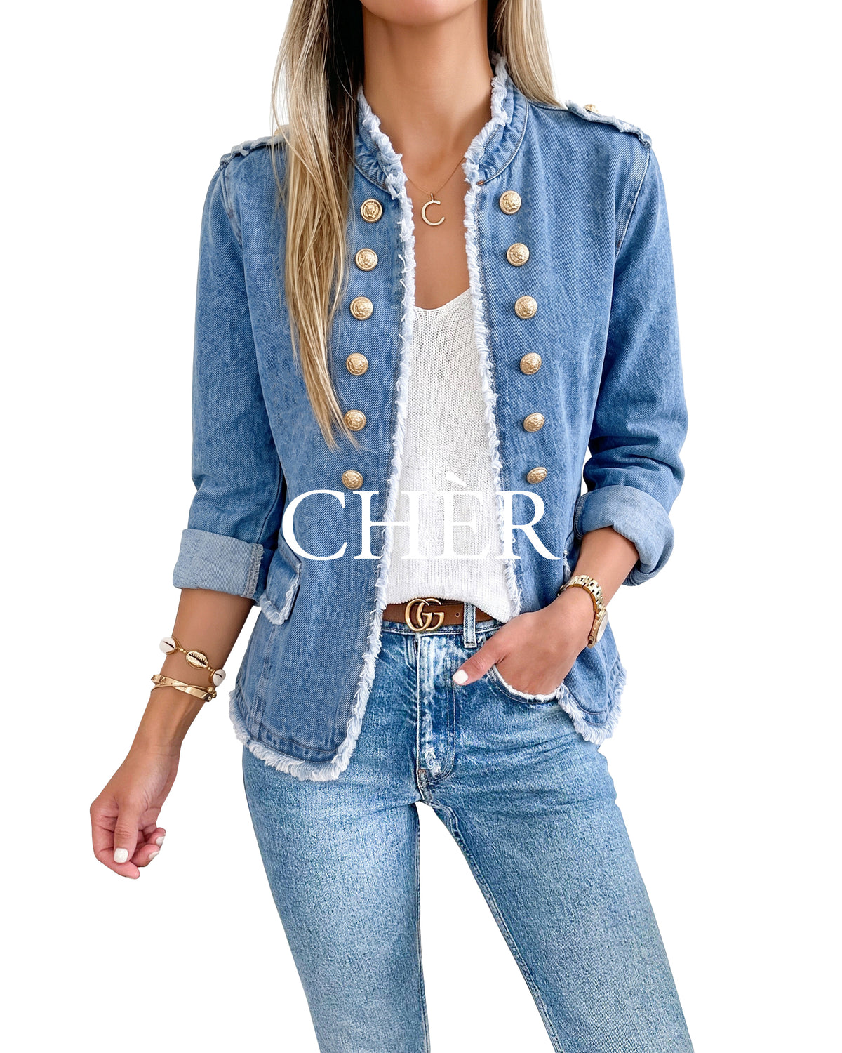 Blazer Denim Hamptons