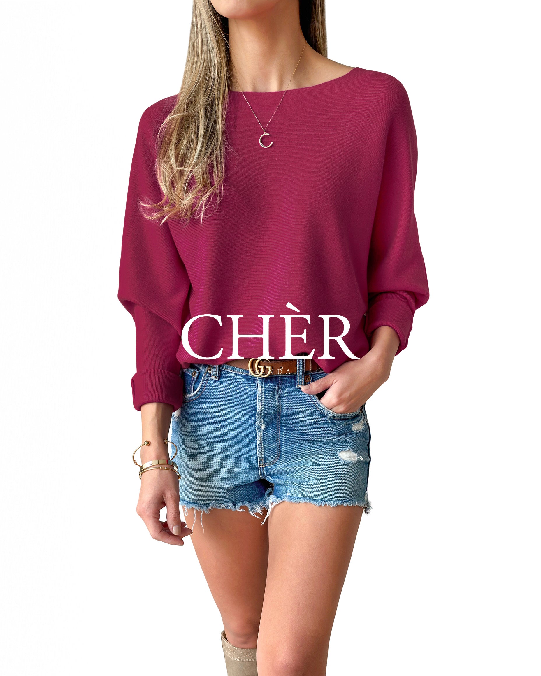 Sweater Laure Cherry