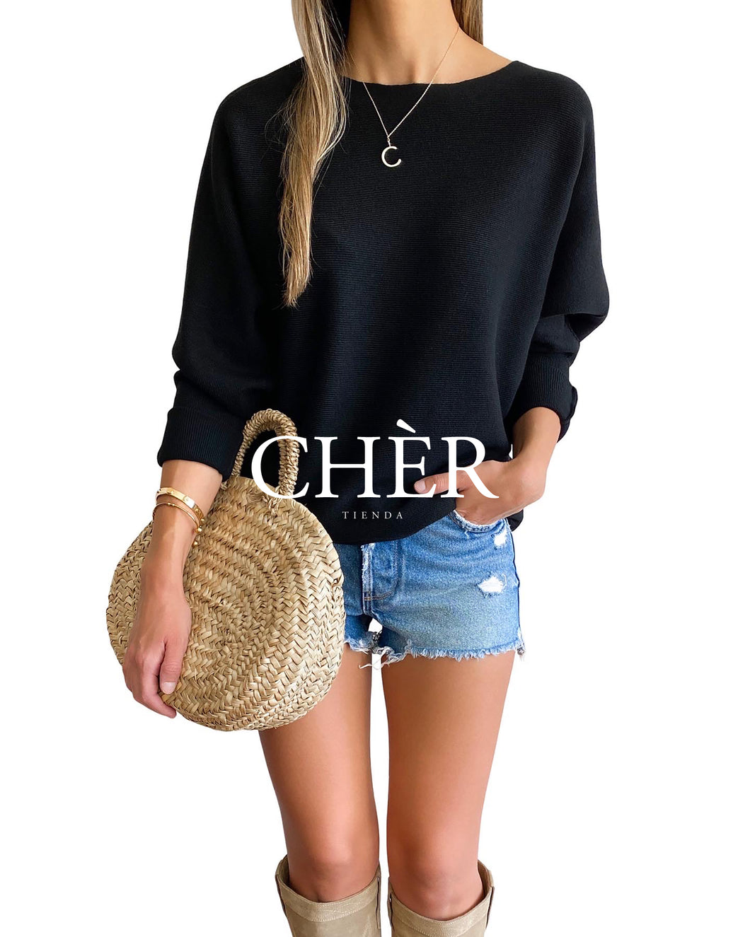 Sweater Laure Negro