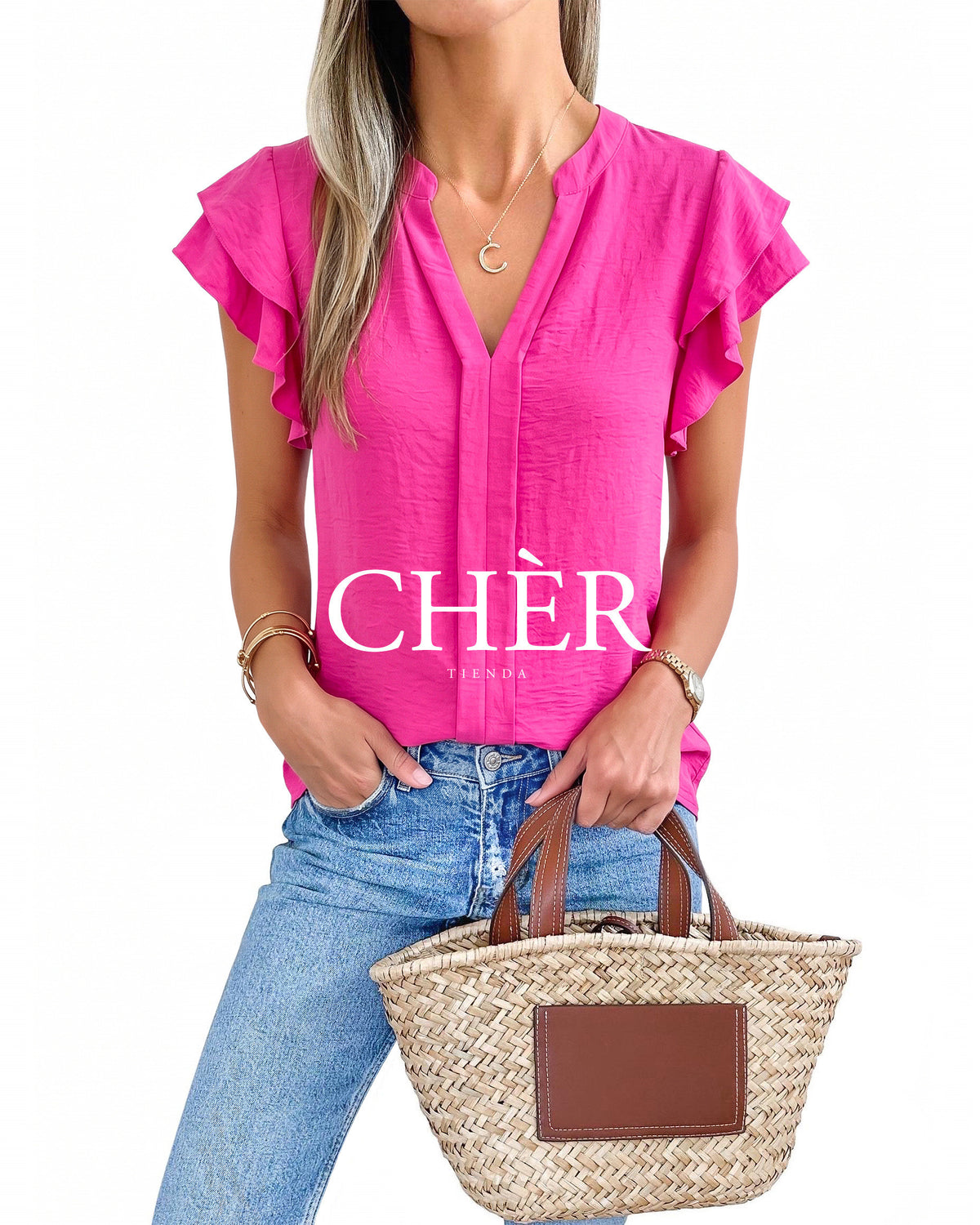 Blusa Sorella Fucsia