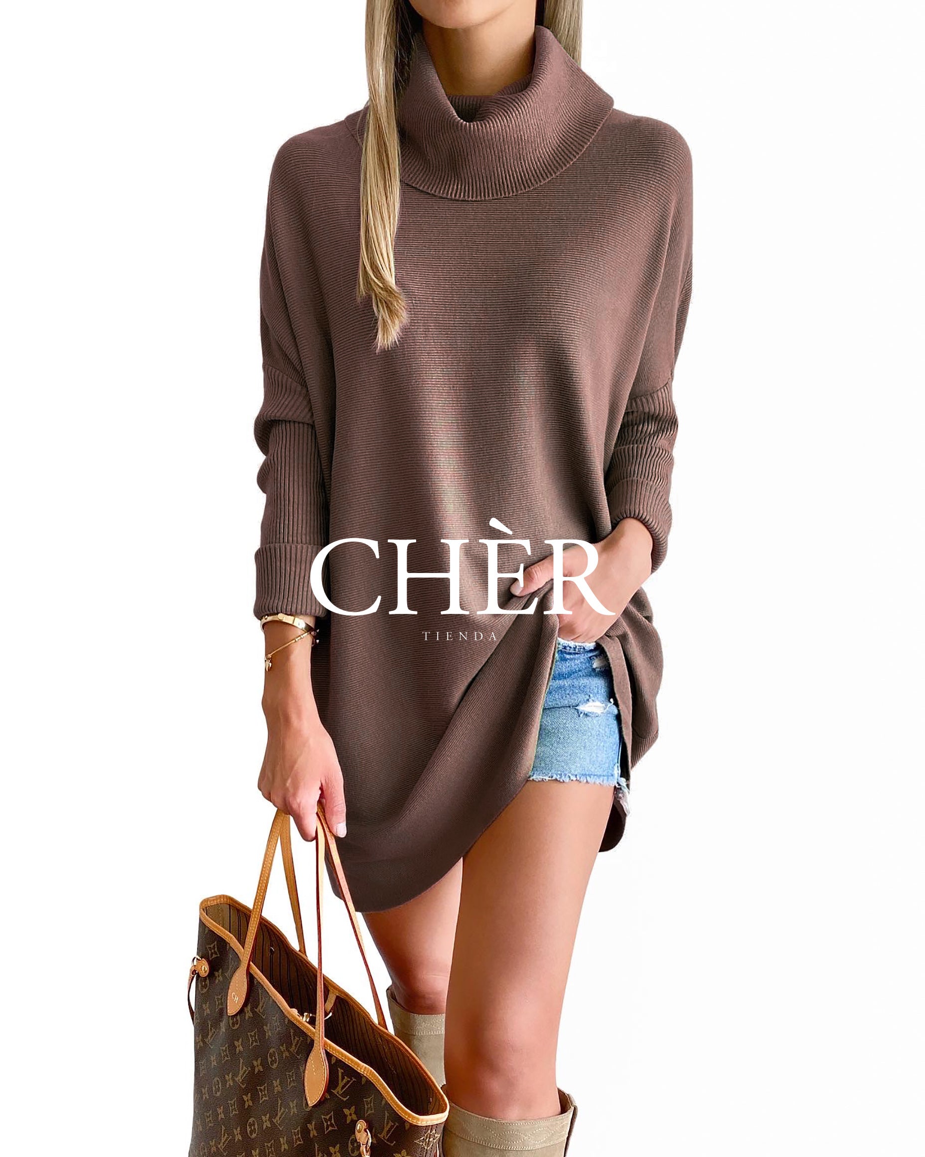 Sweater Clarisse Chocolate
