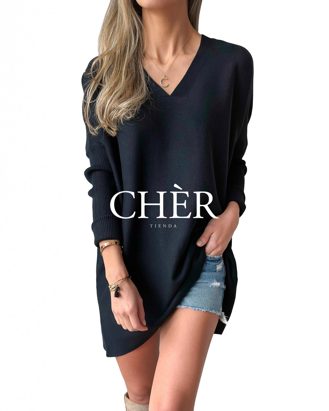 Sweater Clara Negro