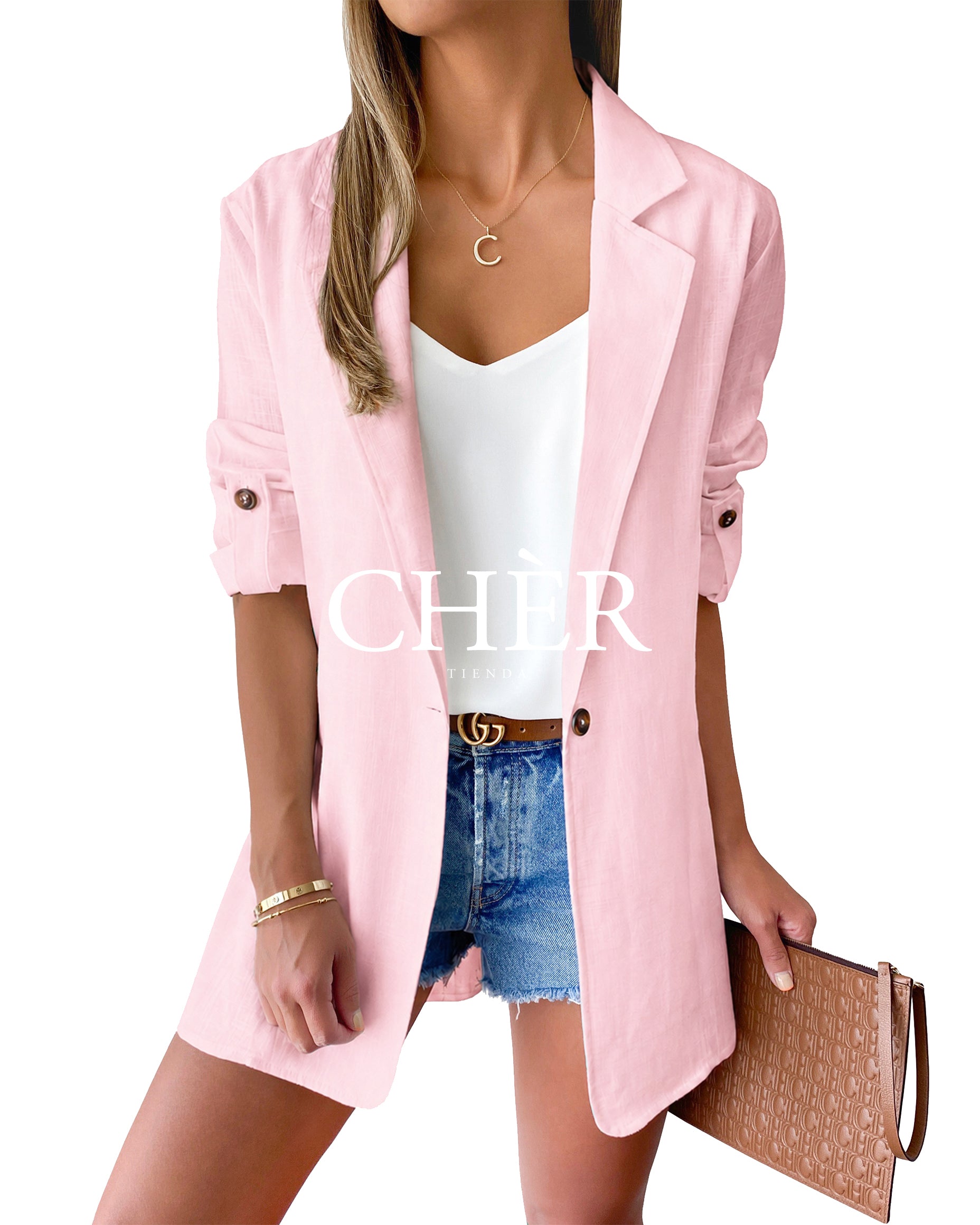 Blazer Saint Tropez Rosado