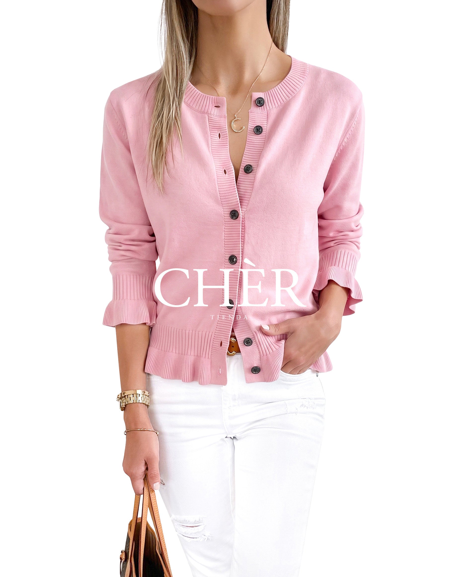 Chaleco Biarritz Rosa