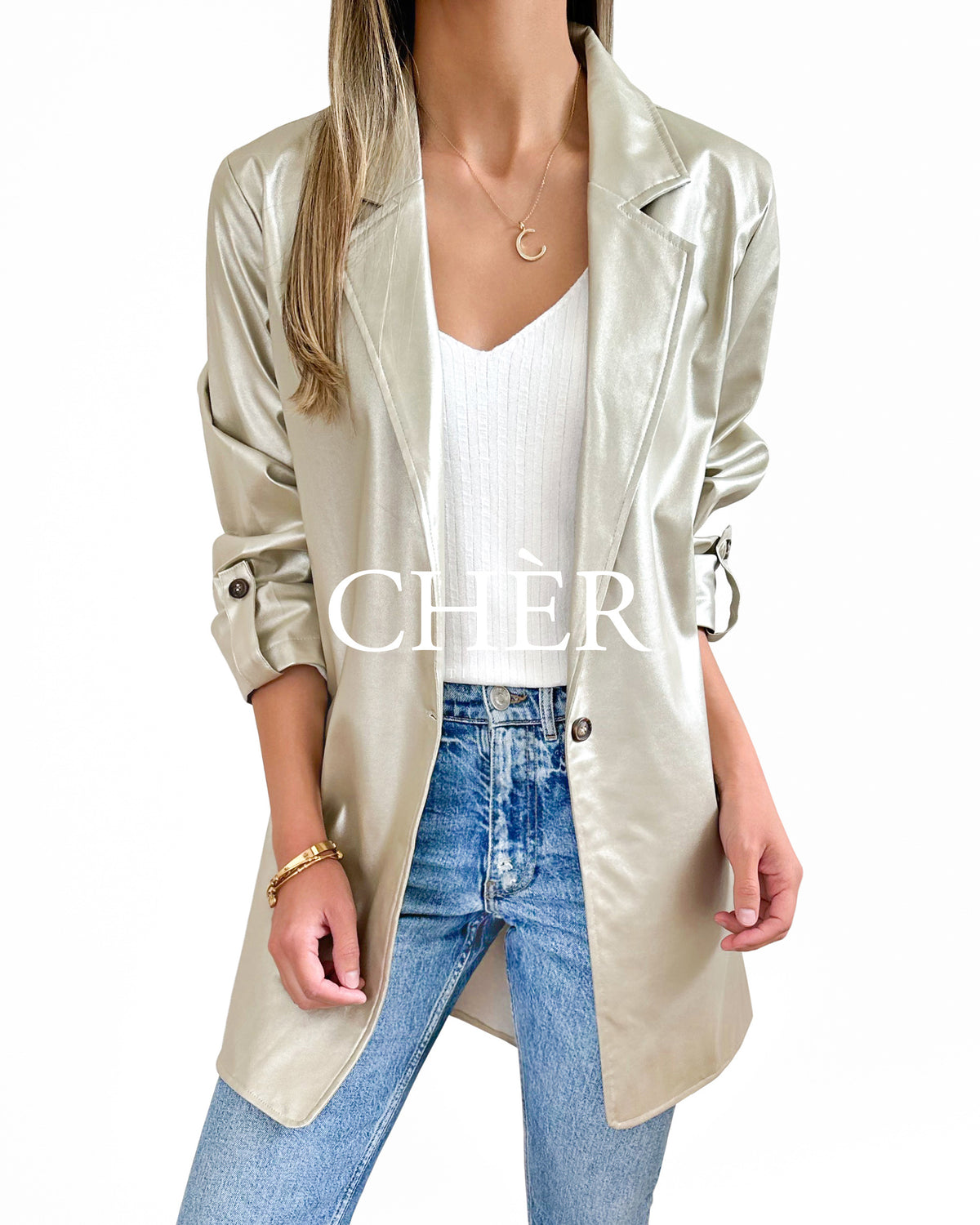 Blazer Saint Tropez Dorado